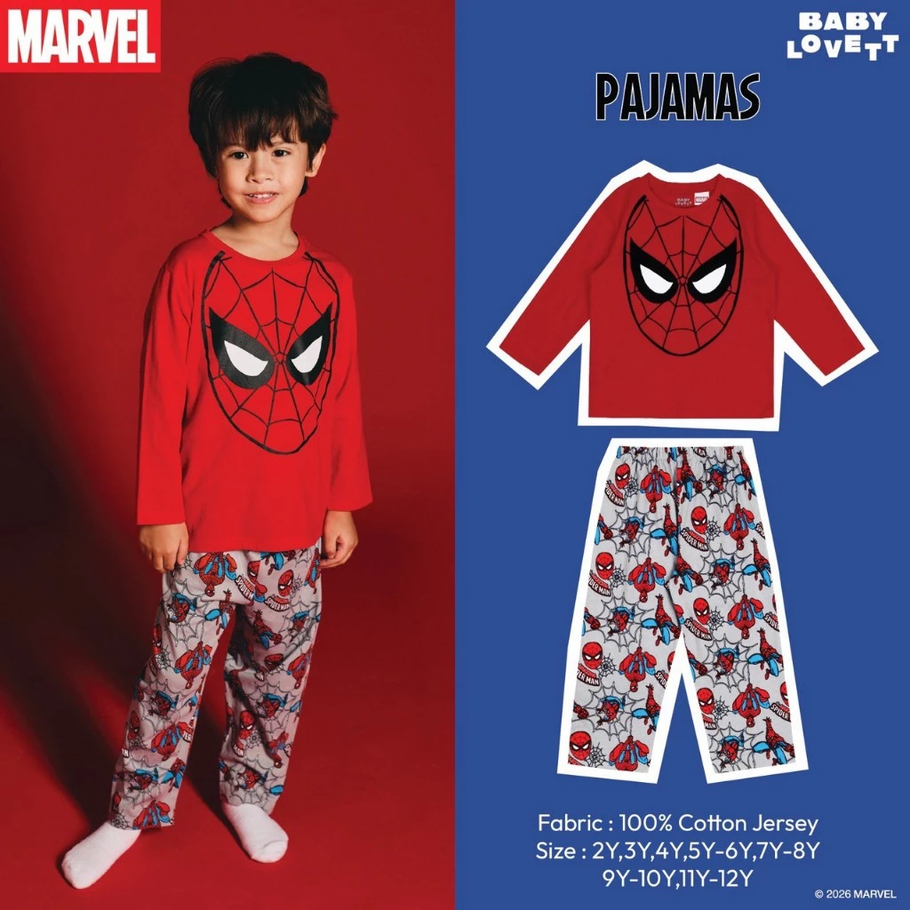 [Babylovett] 22 Spider-Man - Pajamas