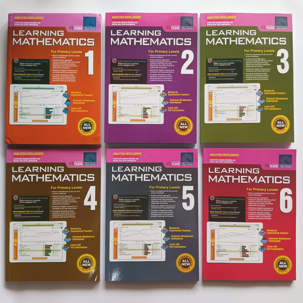 แบบฝึกหัด SAP Learning mathematics 1-6