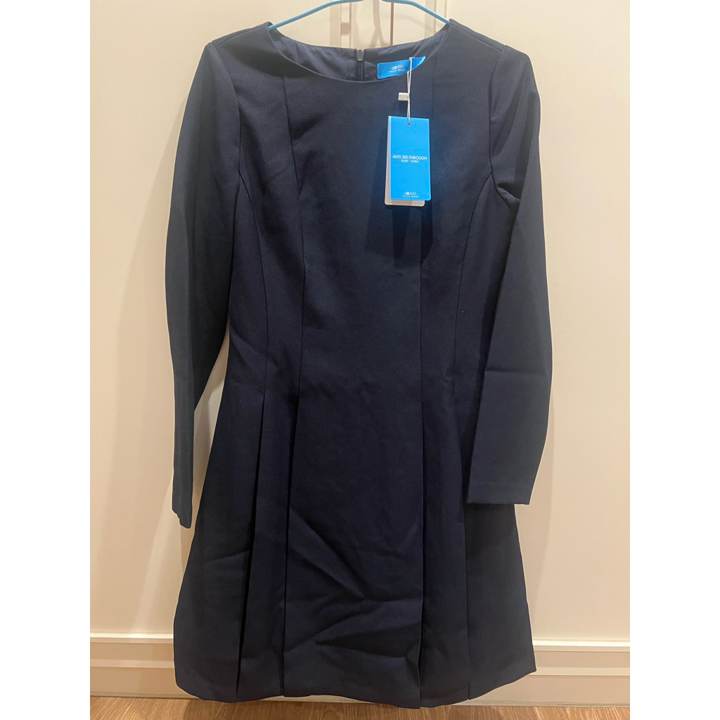 Dress G2000 สีกรมแขนยาว size XS *new with tag