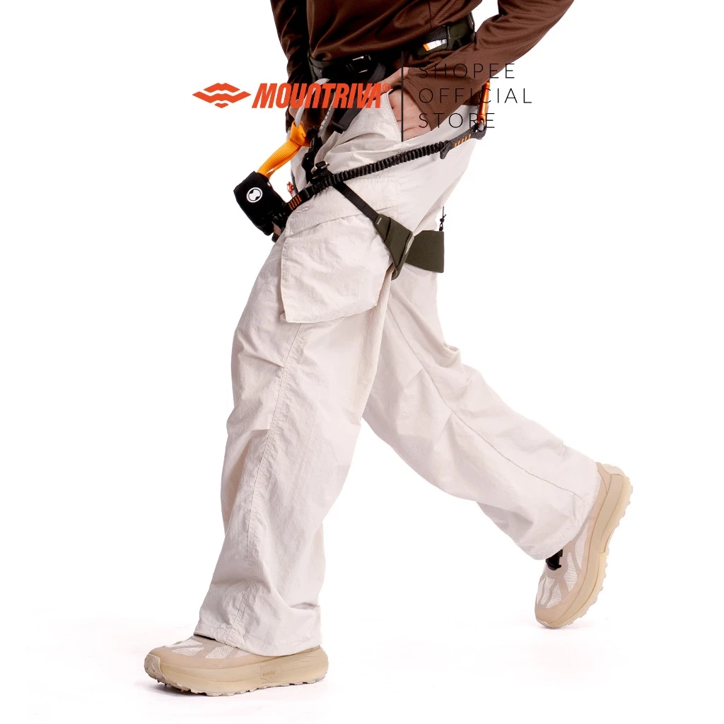 Mountriva รุ่น RIDGE Cargo กางเกงคาร์โก้ unisex กันละอองน้ำ น้ำหนักเบา zip YKK