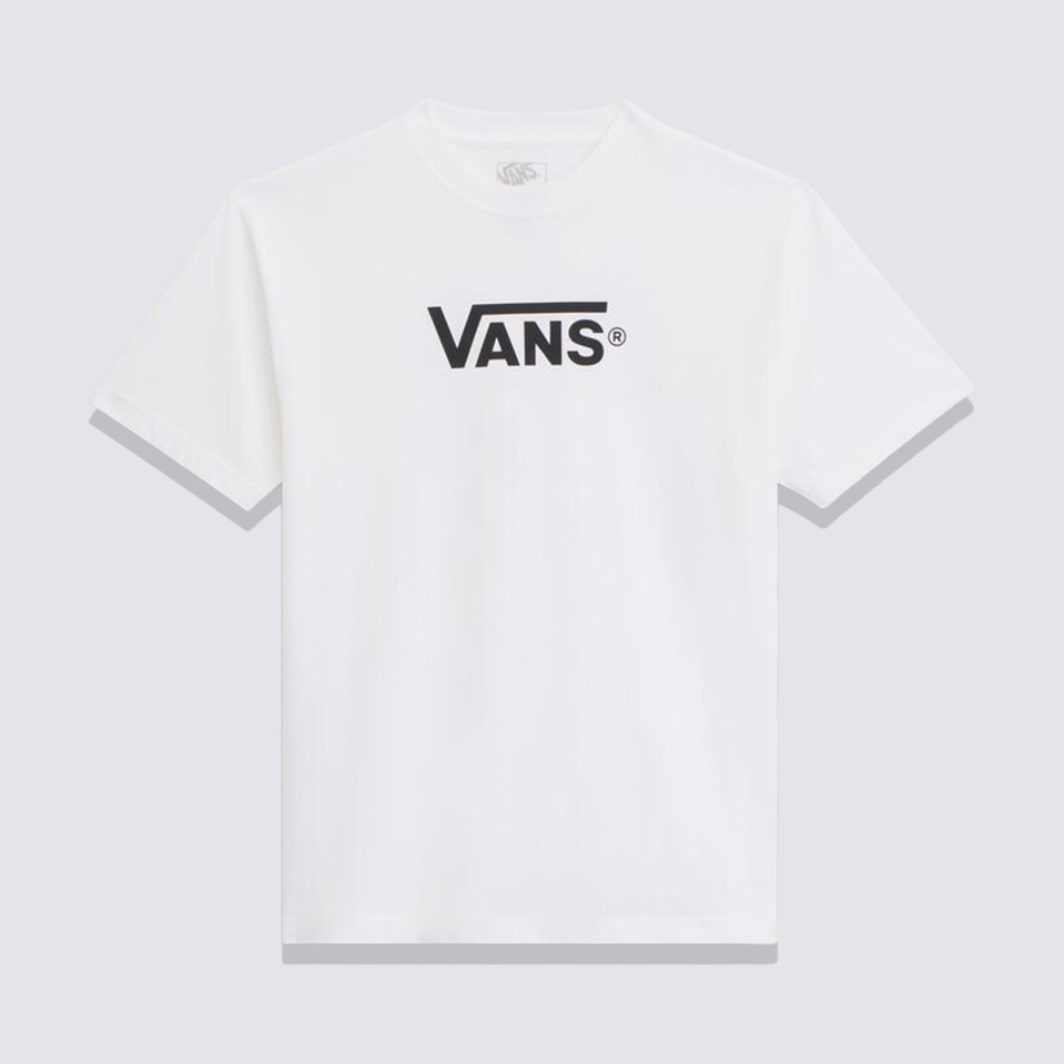 เสื้อVANS NEW VANS CLASSIC SS TEE WHITE BLACK สินค้ามีประกันแท้