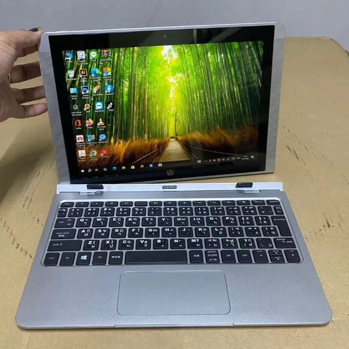 Tablet 2in1 HP x2 210 G2 PC cpu Atom x5-z8350(RAM:4GB/SSD:128GB)แท็บเล็ต ขนาด10.1"พร้อมคีย์บอร์ด