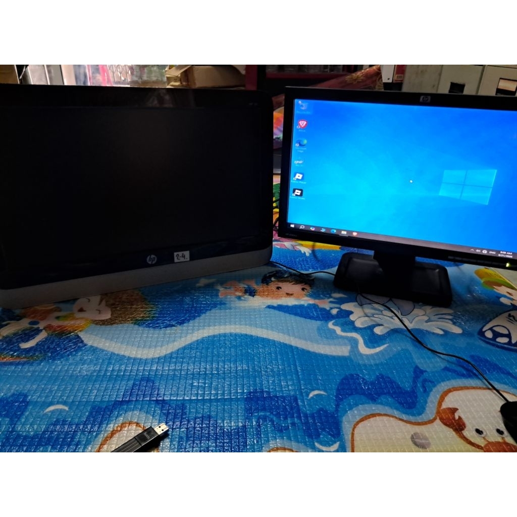 Hp 20 all in 1 คอมส์ ใช้งานได้ win 10 แท้ ต้องต่อจอนอก ขายเป็นอะไหล่