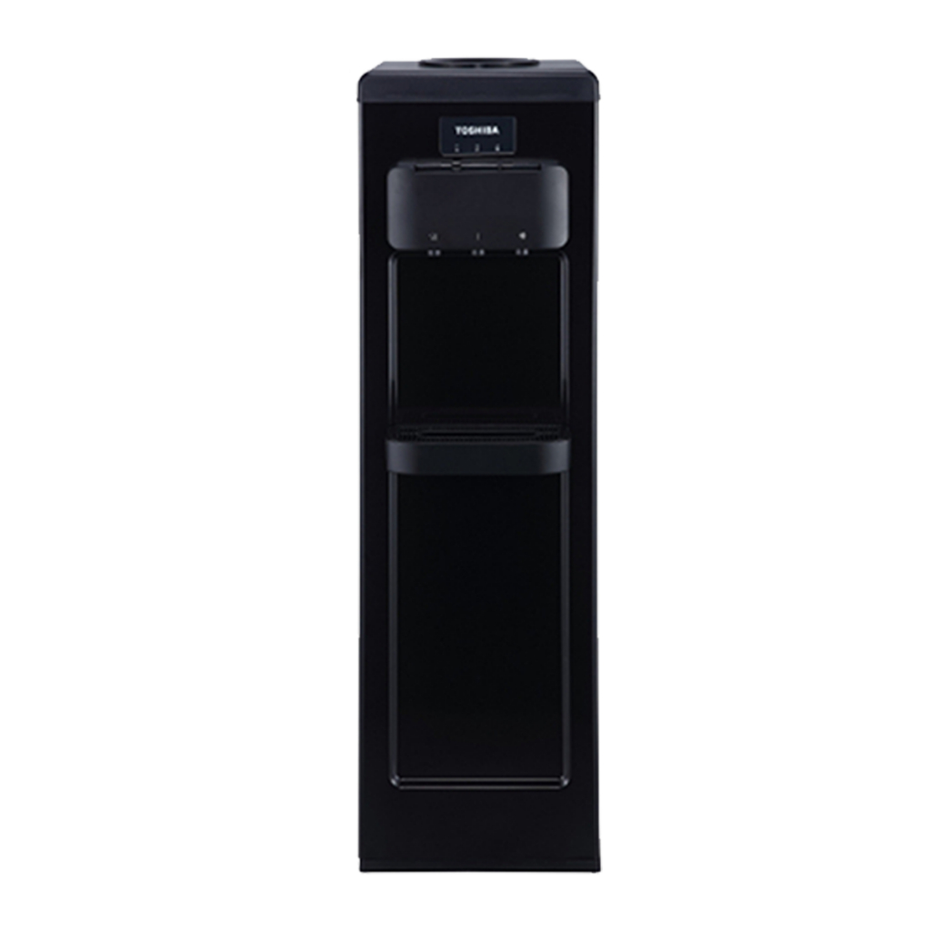 TOSHIBA ตู้กดน้ำ ถังน้ำด้านบน รุ่น RWF-W1917TK(K) น้ำร้อน-น้ำเย็น 3 อุณหภูมิ ล็อกป้องกันเด็ก ประกันคอมเพรสเซอร์ 5 ปี