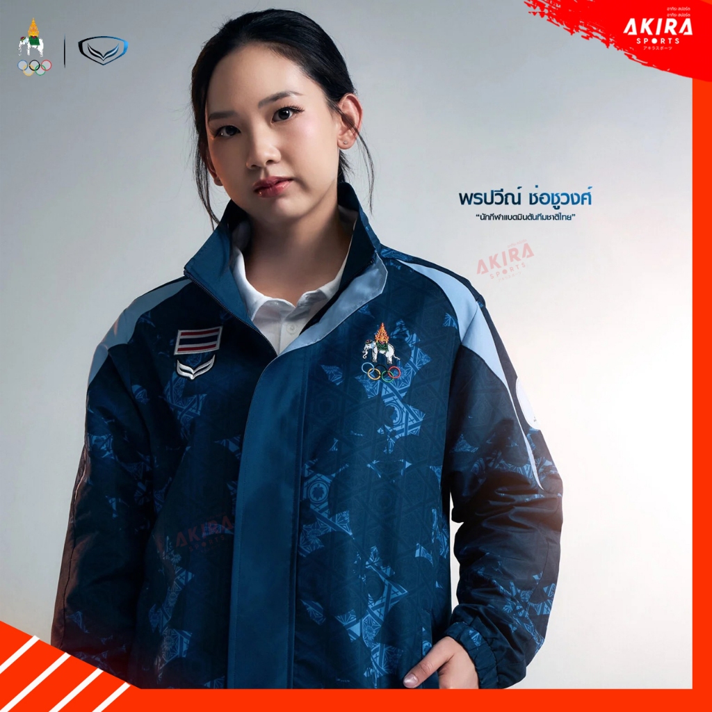 GRAND SPORT เสื้อ กางเกง แทร็คสูททีมชาติไทย Asian Games 2026  : รหัส 020039 by Akira Sports