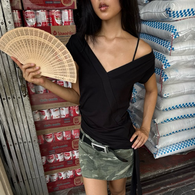 SLEEPY MURPHY | DEVON WRAP TOP