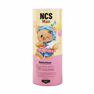 VICTOR ลูกแบดมินตัน รุ่น NCS MAX BUTTERBEAR (1หลอด 12ลูก/ และ 3ลูก) ขนสังเคราะห์ ใช้ทน