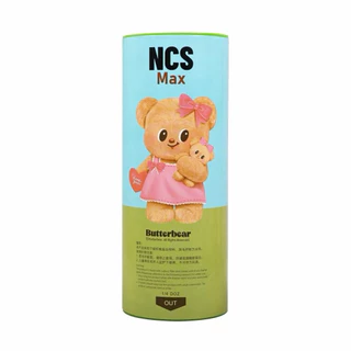 VICTOR ลูกแบดมินตัน รุ่น NCS MAX BUTTERBEAR (1หลอด 12ลูก/ และ 3ลูก) ขนสังเคราะห์ ใช้ทน