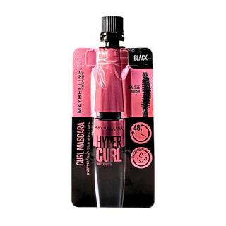 (1ซอง) มาสคาร่า เมย์เบลลีน มาสคาร่ากันน้ำ เดอะ ไฮเปอร์เคิร์ล MASCARA MAYBELLINE THE HYPERCURL 3กรัม