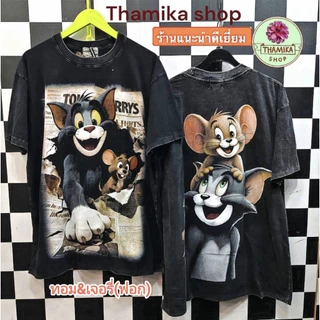 #Thamika Shop ตะกร้า 2 (ตรวจสอบชื่อร้านก่อนสั่งค่ะ!!)ใหม่ล่าสุด #เสื้อยืด Oversize ป้ายต่างๆร้าน Club cotton Bkk.