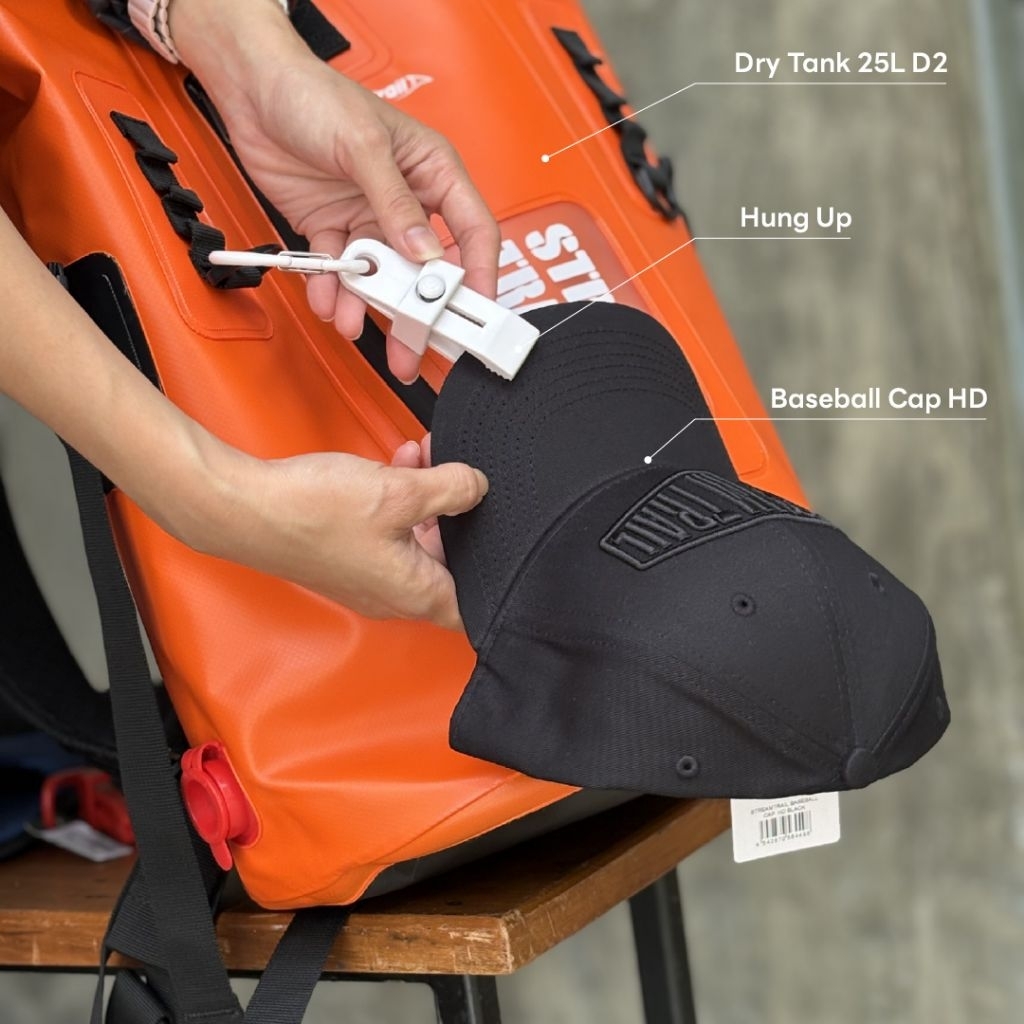 Stream Trail - Dry Tank 25L D2 Waterproof Backpack กระเป๋าเป้กันน้ำ — صورة 5