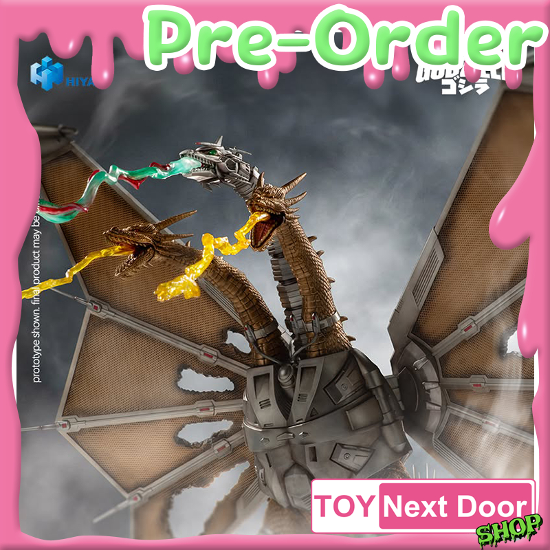Pre Order Hiya Toys : Mecha King Ghidorah Battle Damaged Version from Godzilla vs. King Ghidorah (19