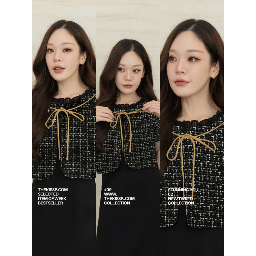 lot 5 : BE STUNNING YOU'DRESS ( NEW TWEED 02 SPECIAL COLLECTION)