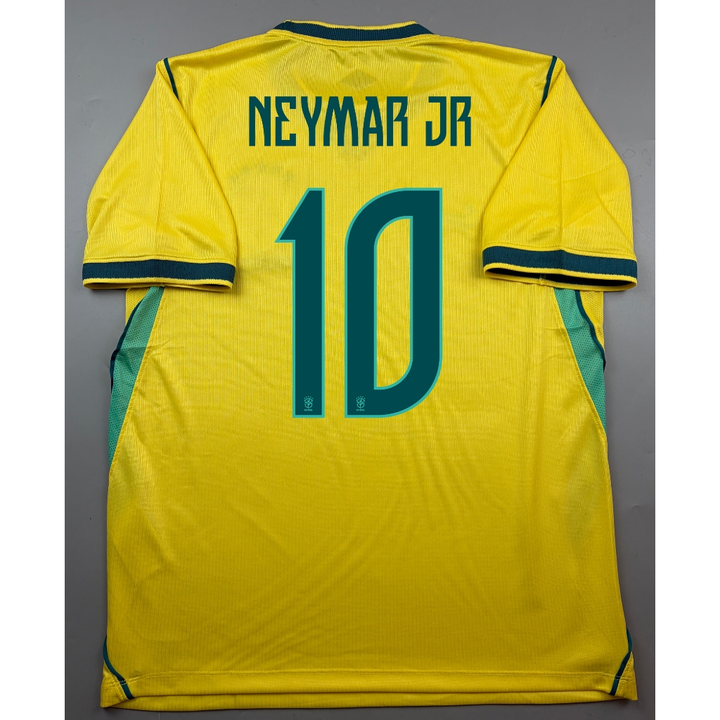 sale เสื้อบอล แฟนบอล บอลโลก 2026  ทีมชาติ บราซิล เหย้า 10 NWTMAR Fan Brazil HomeCecat