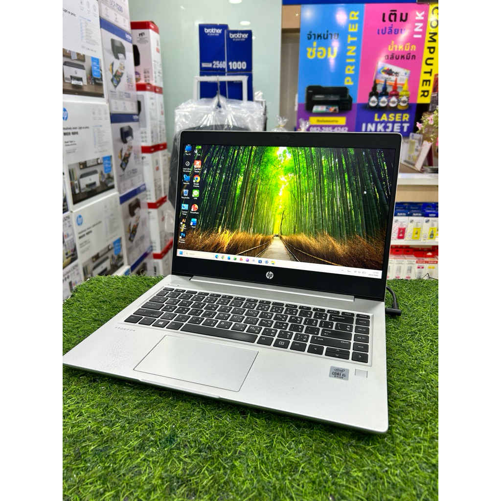โน๊ตบุ๊กมือสอง Hp I5 - gen6 7 8 10 @2.40GHz  Ram8 ddr4 ssd M.2 256Gb จอ14“นิ้ว wifi/Bt windows 11pro