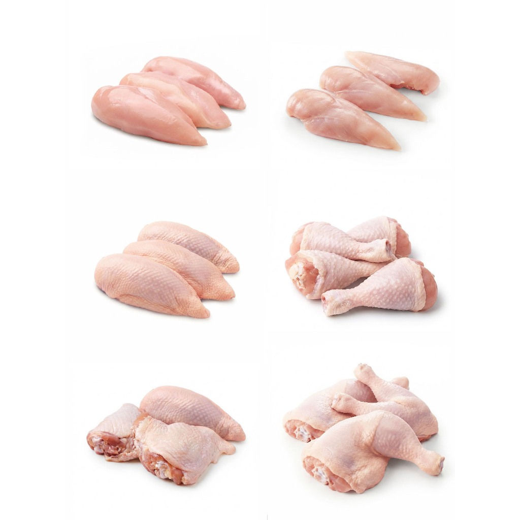 🛒Oishi-Fresh🐔อกไก่ สันในไก่ น่องไก่ สะโพกไก่ ปลอดสารพิษ 1 กก. เนื้อสด สะอาด ปลอดภัย ไขมันต่ำ โปรตีนสูง ส่ง 24 ชม.