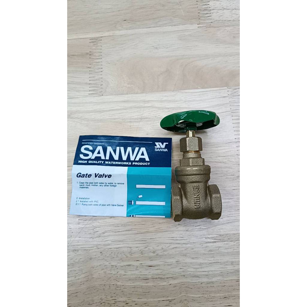 SANWA GV15 ประตูน้ำ 1/2inc