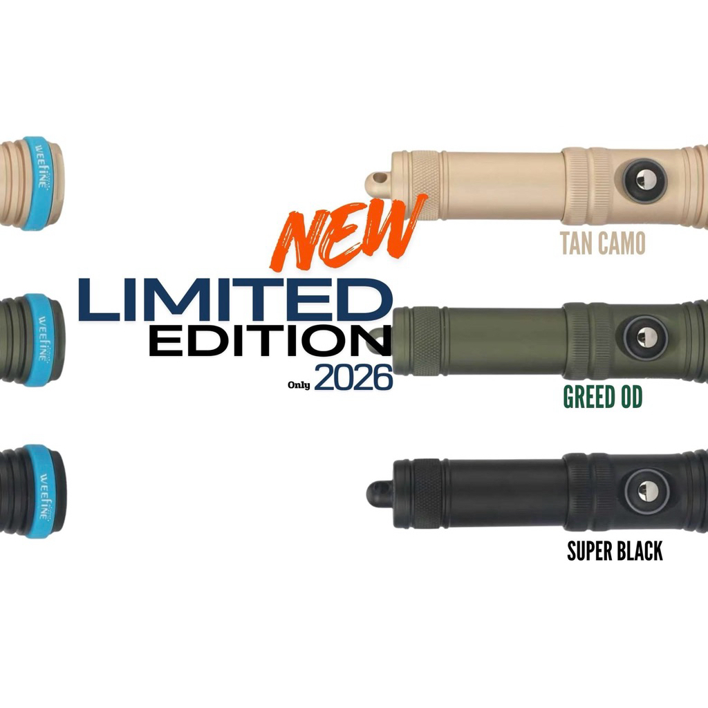 ใหม่ล่าสุด 2026 !! weefine SN1500 V2 กำลังไฟ 1500 ลูเมน ไฟฉายดำน้ำ