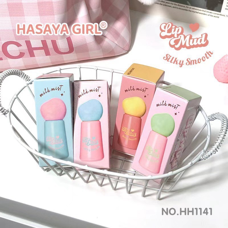 HH1141 HASAYA GIRL ลิปมัด เนื้อลิปมัดเนียนนุ่ม เกลี่ยง่าย ให้ฟินิชเรียบเนียน