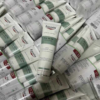 EUCERIN PRO ACNE SOLUTION SOFT CLEANSING FOAM 150G.โฟมล้างหน้ายูเซอริน[exp.03/2028]