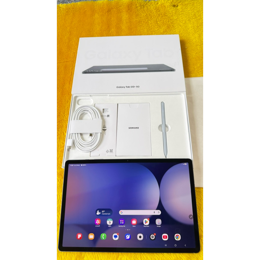# Samsung Galaxy Tab S10 Plus5G-12/256GB.เครื่องศูนย์สวยมาก
