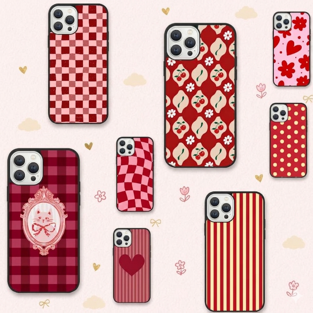 เคสโทรศัพท์มือถือสำหรับ iPhone 11 11Pro 11Promax ลายCute Red-1