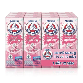 [3แพ็ค12กล่อง] Bear Brand UHT นมตราหมี ยูเอชที มีหลายรสชาติให้เลือก