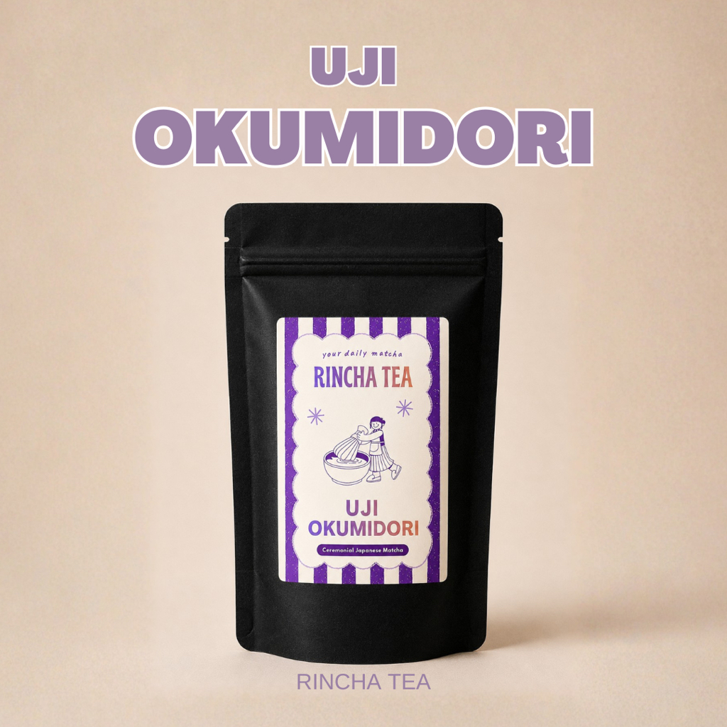 Uji Okumidori | Rincha tea มัทฉะเกรดพิธีการ ขนาด 10g จาก Uji, Kyoto ประเทศญี่ปุ่น