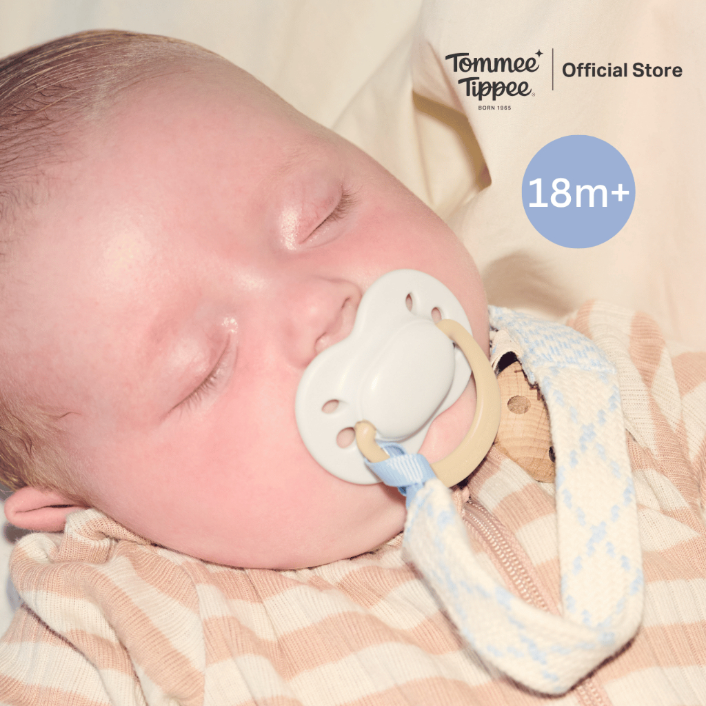 Tommee Tippee 安抚奶嘴 Ultimate Fit 18-36个月 男宝款 单色（新款） 图片 2