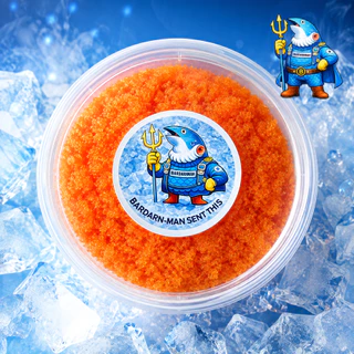 วังบาดาล ไข่กุ้งส้ม ไข่กุ้งซูชิ ไข่ปลา Capelin 100g / 500g คละยี่ห้อ สำหรับซูชิ สลัด และโรยหน้าอาหาร