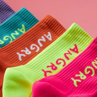 Angry RUN Socks – ซัพพอร์ตเต็มฝ่าเท้าสำหรับนักวิ่ง & เวทเทรนนิ่ง