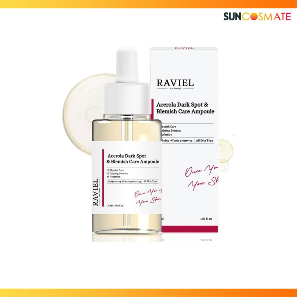 Raviel acerola dark sport&bleminsh care ampoule 30ml