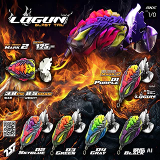 เหยื่อปลอม LOGUN 2025 โลกันต์ TSF 5 สี น้ำหนัก 8.5 กรัม by.น้าตุ้ม TSF+ ปลากัดติดง่าย(กบยางปลาช่อน)