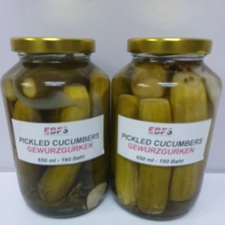 EBFS Pickled Cucumbers 2x 680 ml Jar / Gewürzgurken 2x 680 ml / homemade