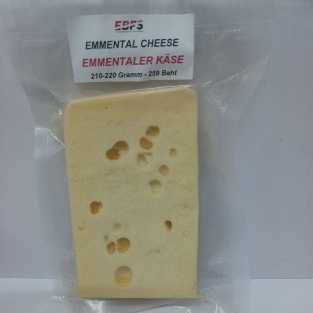 Emmentaler Käse im Stück 210-220 Gramm