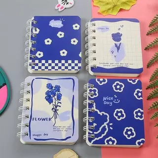 💐DIY💐 สมุดโน๊ตการ์ตูนขนาดเล็ก A7 สมุดจด สมุดบันทึก มีเส้น ลวดลายน่ารัก ของขวัญ ปัจฉิม