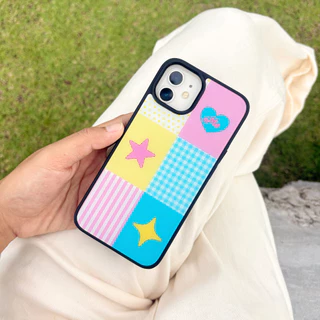 เคสโทรศัพท์มีแม่เหล็ก Magnetic Case เคสไอโฟนขอบดำเนื้อด้าน กันเลนส์กล้อง