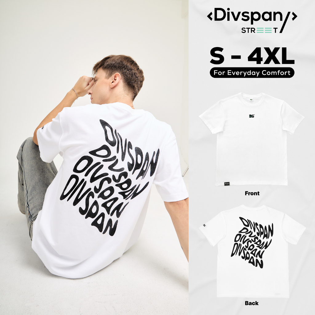 Divspan – เสื้อยืด สตรีทมินิมอลขาว ชาย/หญิง S - 4XL รุ่น Dev Null