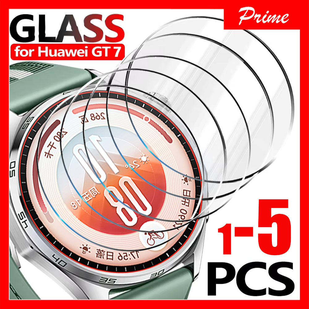 กระจกนิรภัย 9H สำหรับ Huawei Watch GT 7 6 5 46 มม.41 มม.GT7 Pro 46 มม.ป้องกันหน้าจอแก้ว Ultra-HD ฟิล์ม