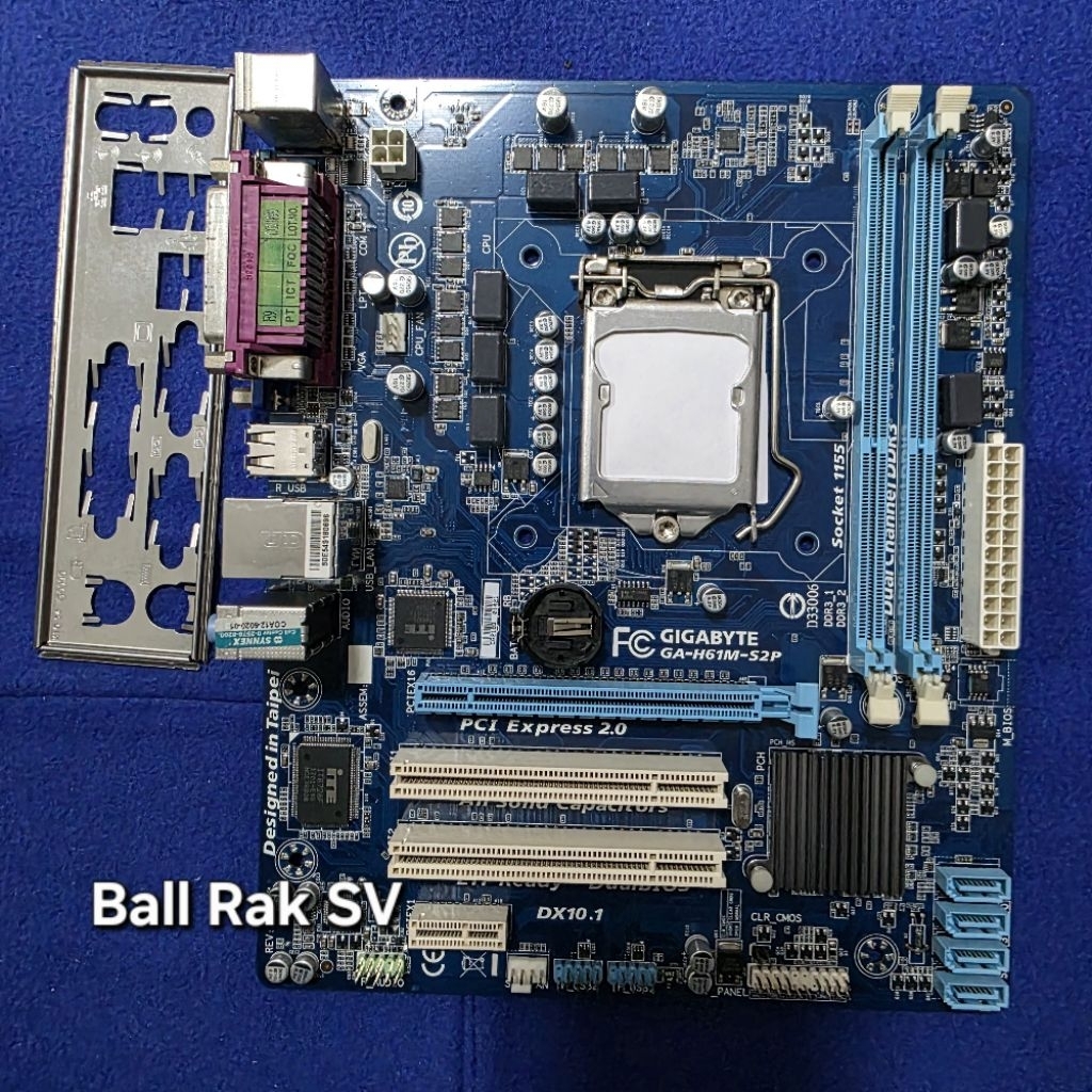 เมนบอร์ด GIGABYTE GA-H61M-S2P (Rev. 2.0)