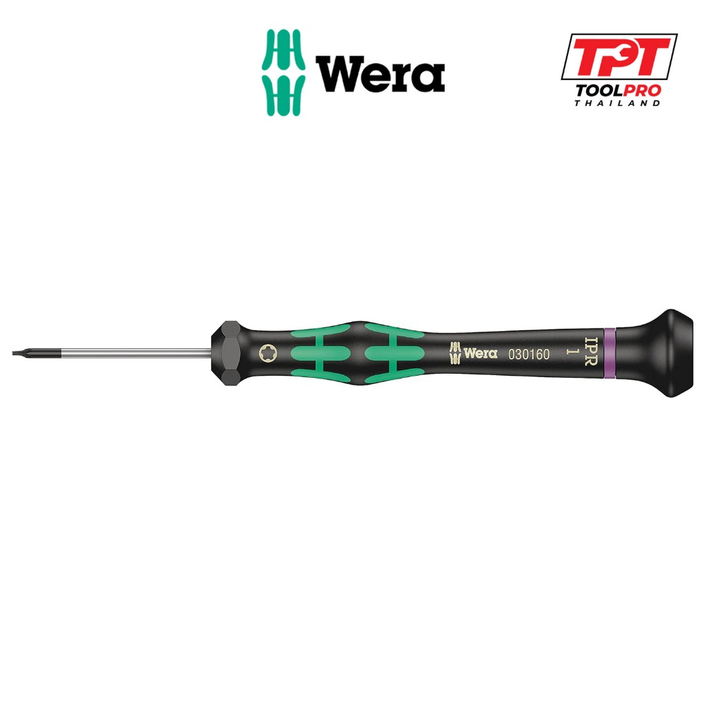 Wera ไขควง ไมโคร 1 IPR x 40mm, 2067 IPR TORX PLUS® Micro Screwdriver (05030160001)