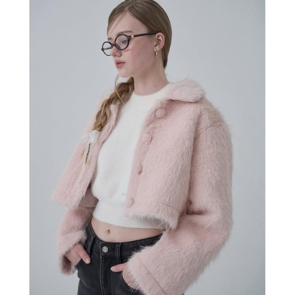 Brand : Umore.made - Woolly mohair Jacket