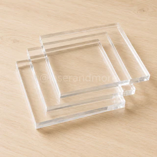 (L) แผ่นอะคริลิคใส ขนาด 15x60cm หนา 2 - 10mm (สินค้าพร้อมส่ง) (ตัดรอบส่ง 12.00)