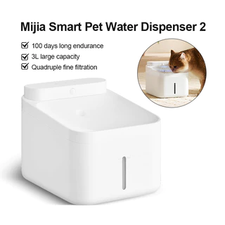 Xiaomi Mijia Smart Pet Water Dispenser ชุดไส้กรอง 2 ชิ้น (3 ชุด) ไส้กรองแบบพับ 4 ชั้น รุ่น MJLXTZ03