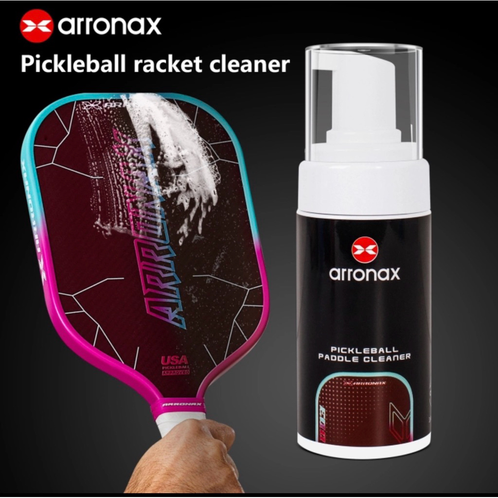 Arronax Foam Cleaner 100 ML โฟมทำความสะอาดหน้าไม้ pickleball ใช้งานง่าย สะดวก ไม่ทำลายหน้าไม้