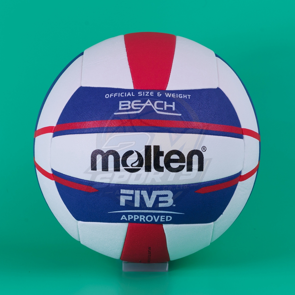 <ของแท้ 100%>ลูกวอลเลย์บอลชายหาด Molten V5B5000 หนัง PU เบอร์ 5 ใช้ในการแข่งขัน ของแท้ 💯(%)🏐🏐