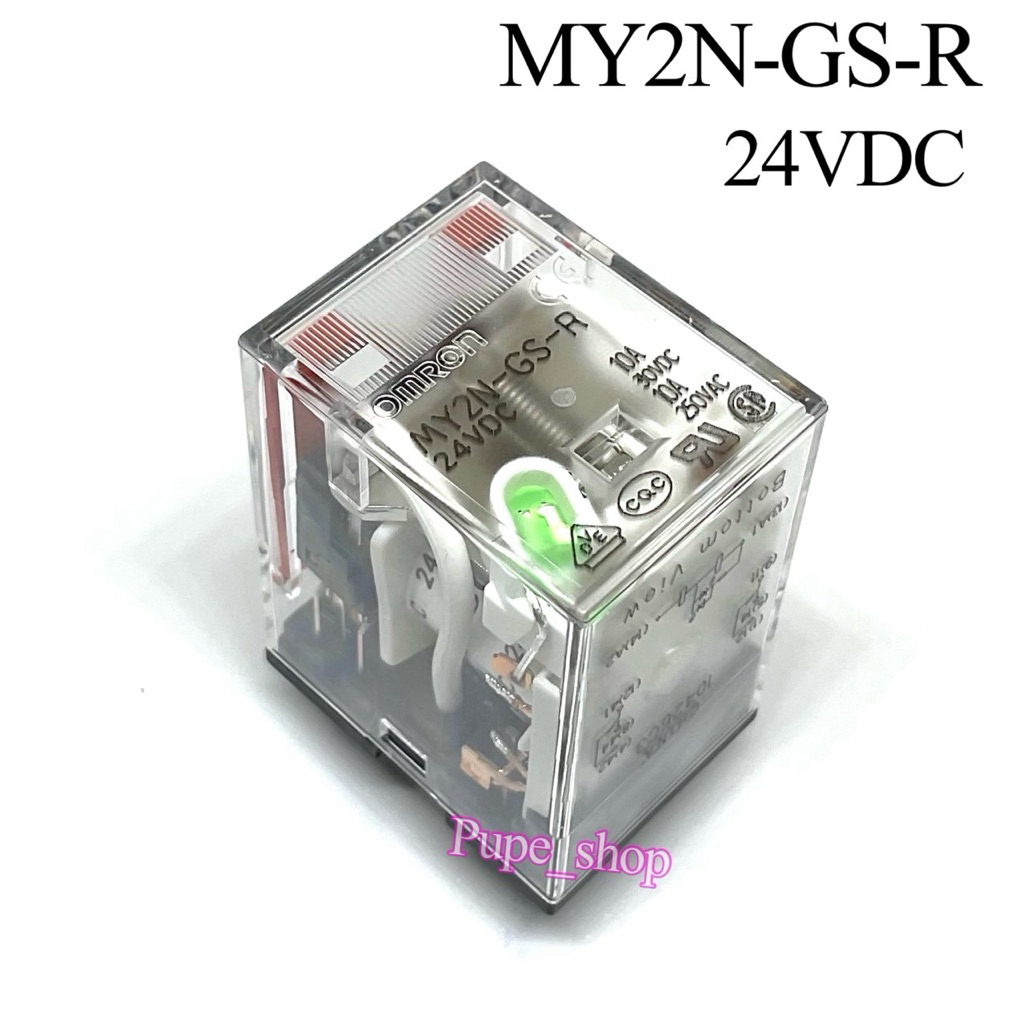 รีเลย์ MY2N MY2N-GS-R 24VDC Relay 10A 30VDC 10A 250VAC พร้อมส่ง