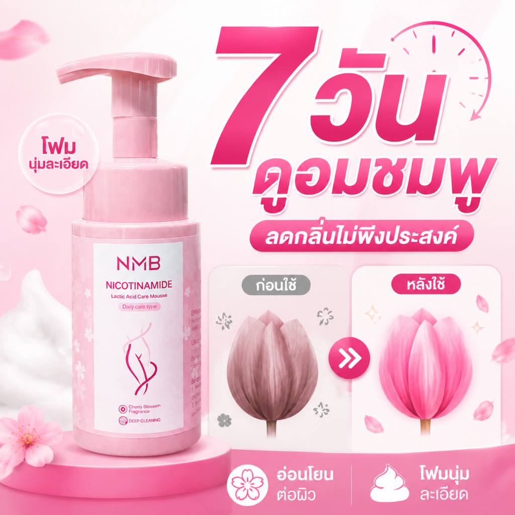 【โปร 1 แถม 1】มูสล้างจุดซ่อนเร้น 200ml สูตรอ่อนโยน pH4.5 ลดตกขาว ลดกลิ่นไม่พึงประสงค์ บำรุงผิวบอบบาง สะอาดมั่นใจ