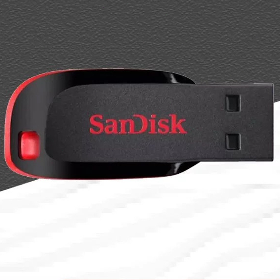 Flash Drive CRUZER BLADE 32GB USB2.0 (SDCZ50_032G_B35) แฟลชไดรฟ์ แซนดิส ใส่ โน๊ตบุ๊ค