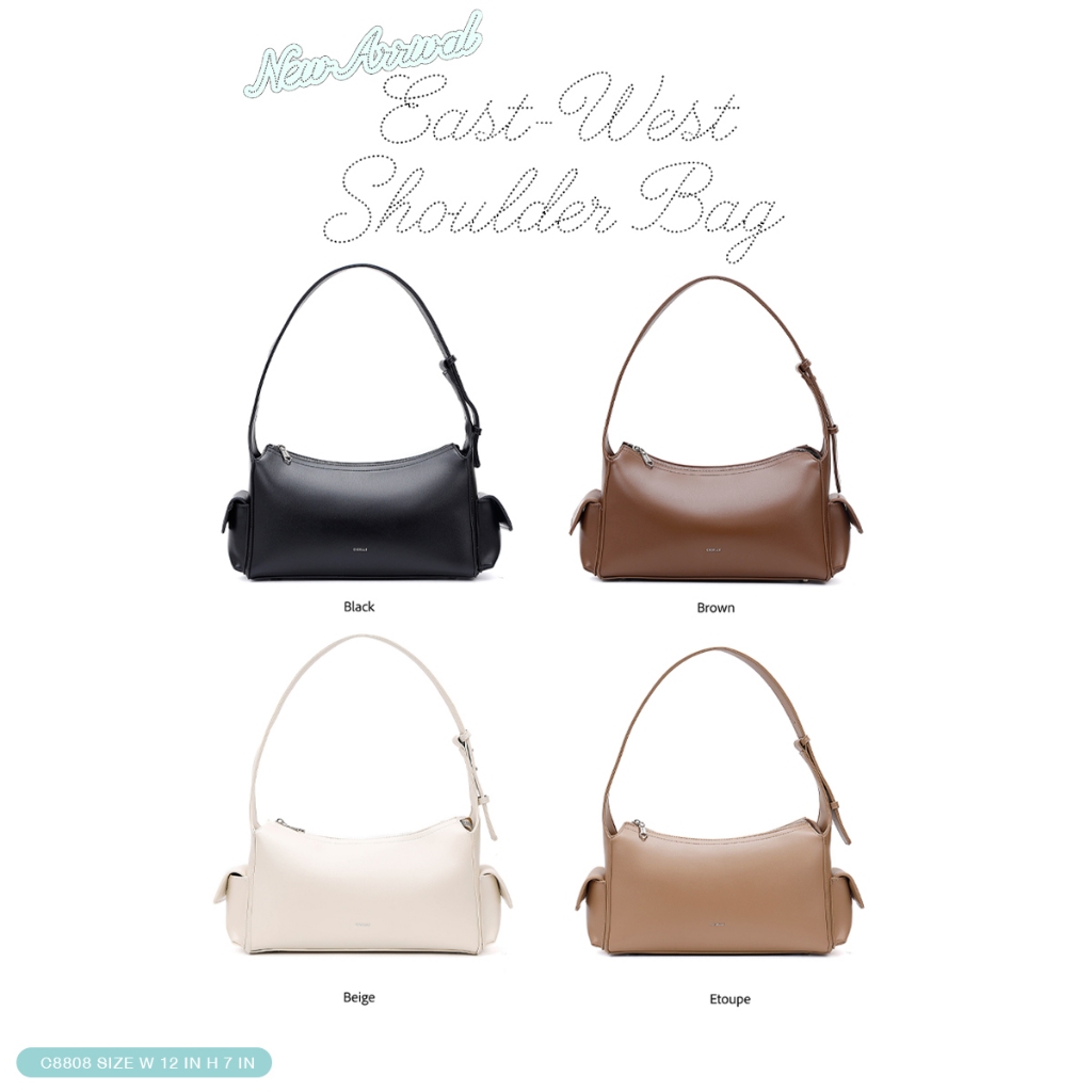 CICELLE (ซี-เซล) รุ่น C8808 East West Shoulder Bag CICELLE 👜
